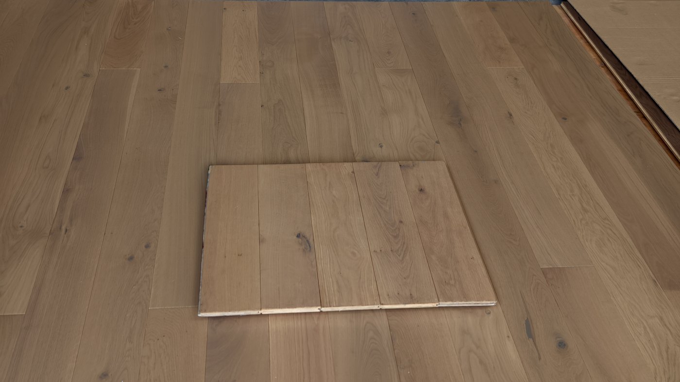 Oak flooring, Plank