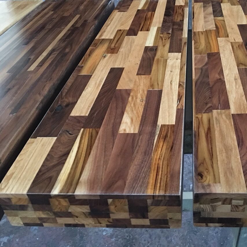 Oak flooring, Mixed species panel