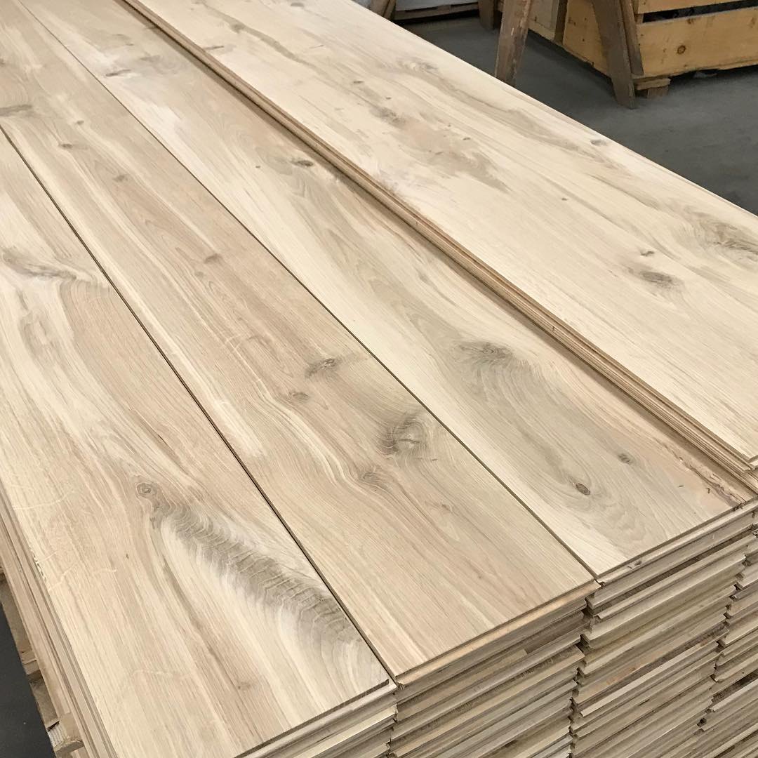 Oak flooring, Milled boards