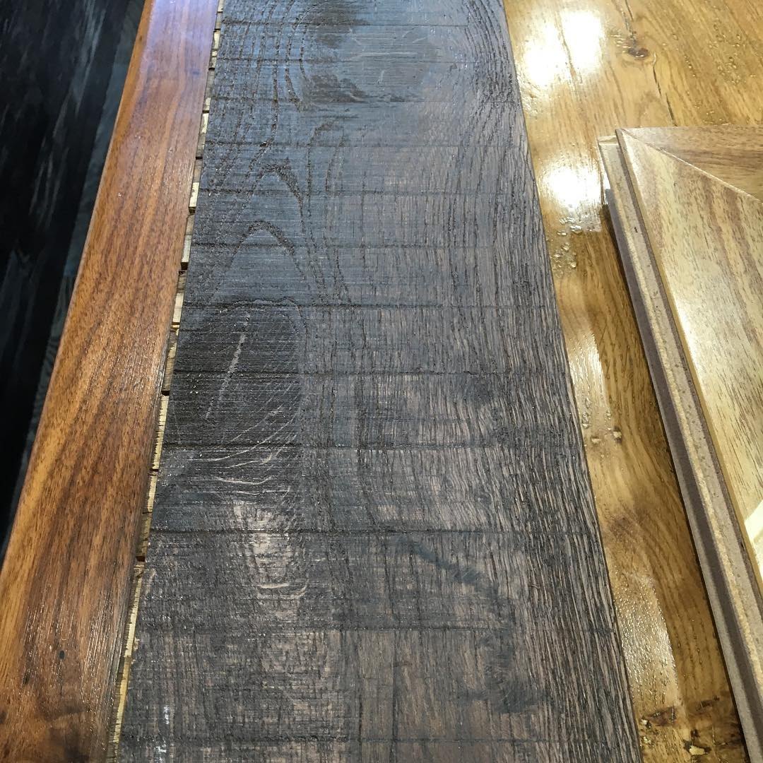 Oak flooring, Plank