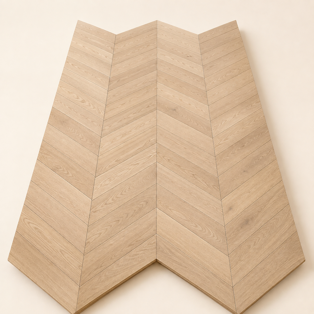 Chevron flooring